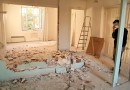 jeune homme et travaux en appartement